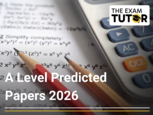 A Level Predicted Papers 2026